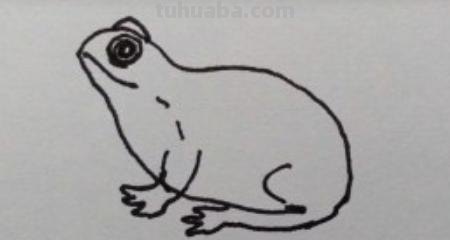 怎么画青蛙简笔画（）