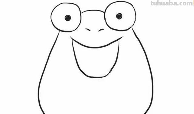 怎么画青蛙简笔画（）