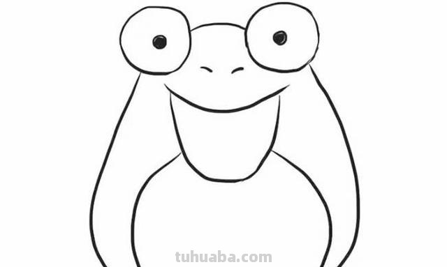 怎么画青蛙简笔画（）
