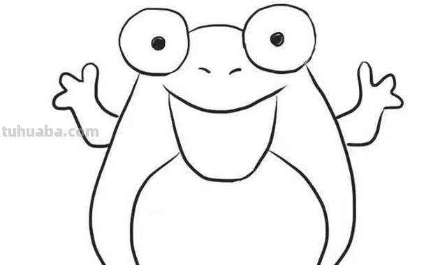 怎么画青蛙简笔画（）