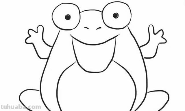 怎么画青蛙简笔画（）