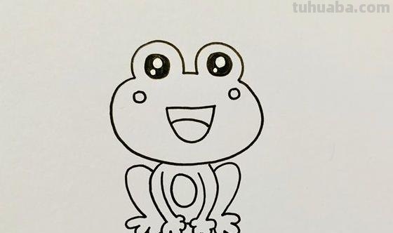 怎么画青蛙简笔画（）