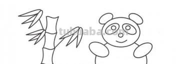怎么画熊猫不用彩铅画（怎么画熊猫不用彩铅画的）
