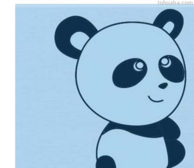 怎么画熊猫不用彩铅画（怎么画熊猫不用彩铅画的）