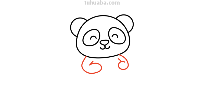 怎么画熊猫不用彩铅画（怎么画熊猫不用彩铅画的）