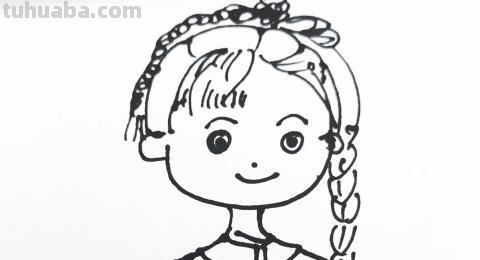 动画人物怎么画简笔画（动画人物怎么画简笔画 可爱）