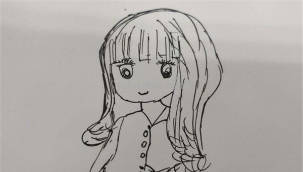 动画人物怎么画简笔画（动画人物怎么画简笔画 可爱）