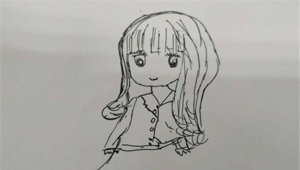 动画人物怎么画简笔画（动画人物怎么画简笔画 可爱）