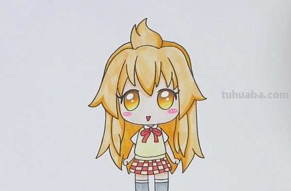 动画人物怎么画简笔画（动画人物怎么画简笔画 可爱）