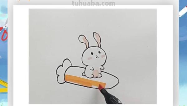 小白兔怎么画简笔画图片（小白兔怎么画简笔画图片大全大图）