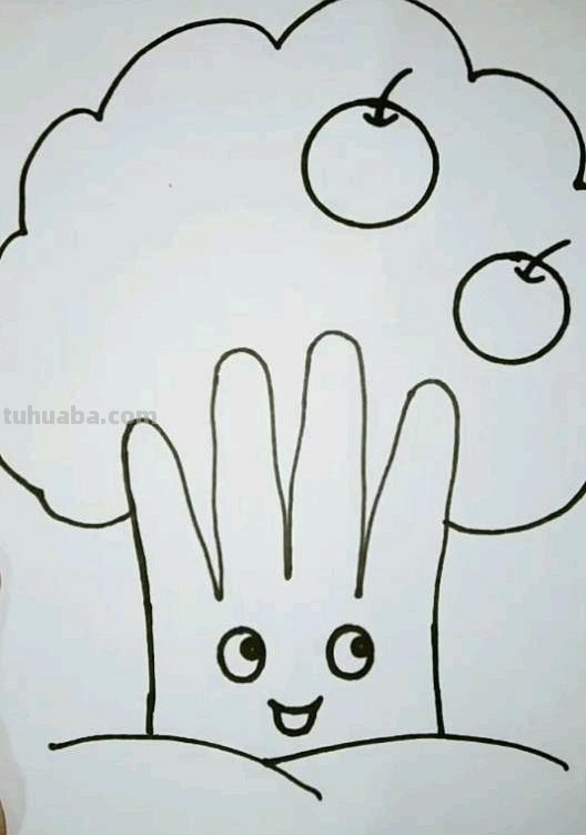 彩铅画水果大树怎么画（彩铅画水果大树怎么画好看）