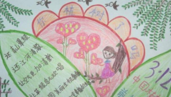 植树节的手抄报怎么画（植树节的手抄报怎么画最简单）