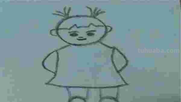 人头怎么画简笔画（人头怎么画简笔画图片）