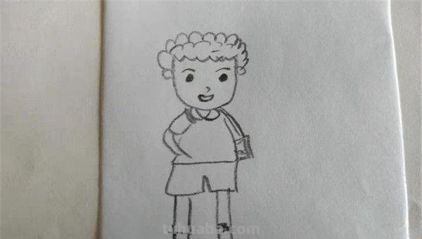 简笔画帅哥怎么画（简笔画帅哥怎么画好看）