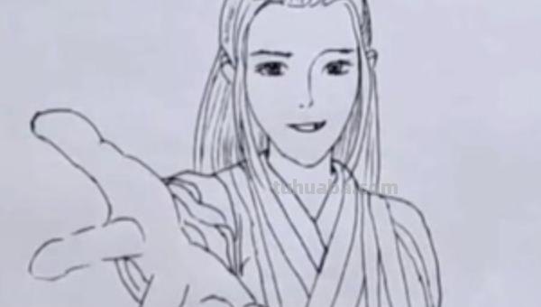 简笔画帅哥怎么画（简笔画帅哥怎么画好看）