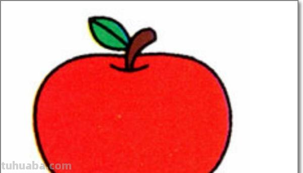 怎么画苹果简笔画（怎么画苹果简笔画图片）