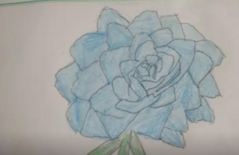 彩铅画怎么画蓝色的(彩铅画怎么画蓝色的画) 彩铅画怎么画蓝色的(彩铅画怎么画蓝色的画)