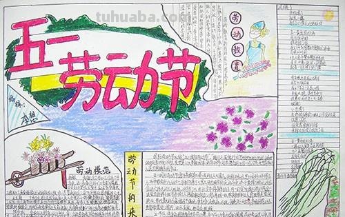 劳动节的手抄报怎么写（劳动节的手抄报怎么写字）