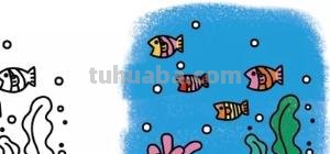 珊瑚怎么画简笔画（珊瑚怎么画简笔画图片）