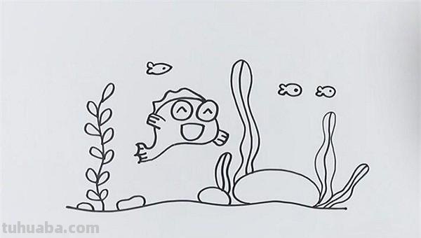 珊瑚怎么画简笔画（珊瑚怎么画简笔画图片）