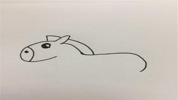 小马的简笔画怎么画（小马的简笔画怎么画最简单的）