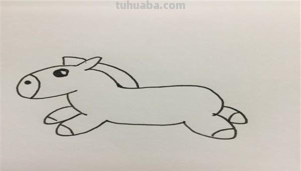 小马的简笔画怎么画（小马的简笔画怎么画最简单的）