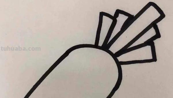 怎么画萝卜的简笔画（怎么画萝卜的简笔画图片）