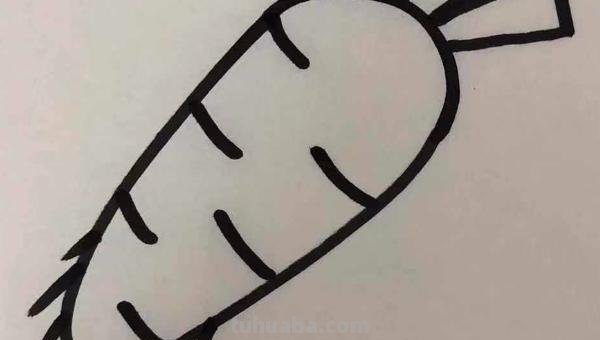 怎么画萝卜的简笔画（怎么画萝卜的简笔画图片）