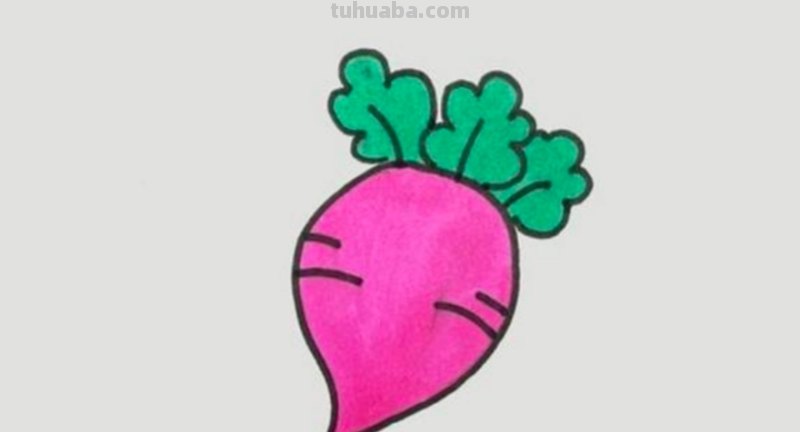 怎么画萝卜的简笔画（怎么画萝卜的简笔画图片）