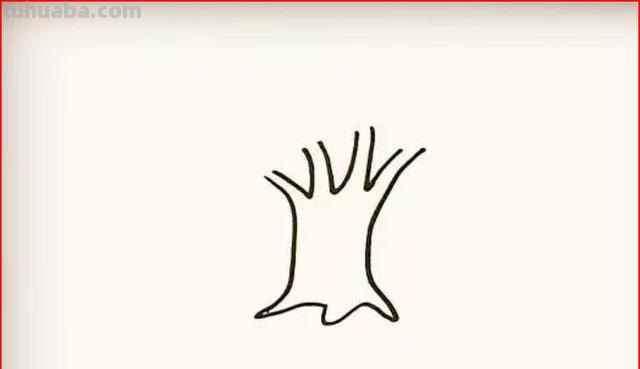 树怎么画简笔画步骤（树怎么画简笔画步骤图）