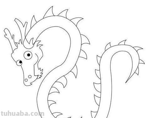 龙怎么画图片简笔画（龙怎么画图片简笔画大全）