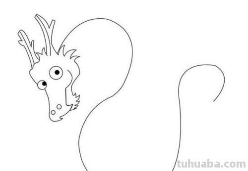 龙怎么画图片简笔画（龙怎么画图片简笔画大全）