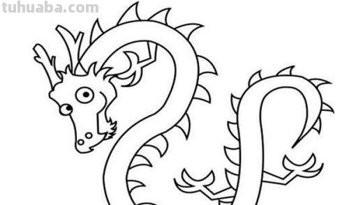 龙怎么画图片简笔画（龙怎么画图片简笔画大全）