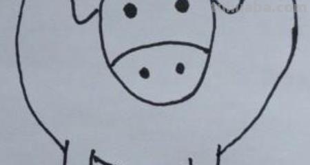 牛怎么画简笔画 儿童（牛怎么画简笔画 儿童 小学生）