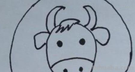 牛怎么画简笔画 儿童（牛怎么画简笔画 儿童 小学生）
