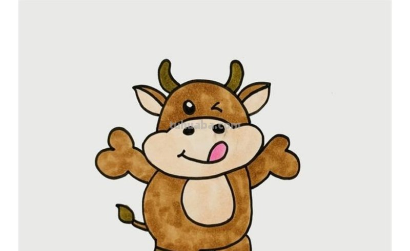 牛怎么画简笔画 儿童（牛怎么画简笔画 儿童 小学生）