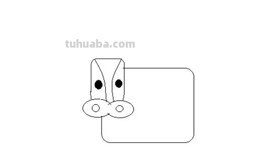 牛怎么画简笔画 儿童（牛怎么画简笔画 儿童 小学生）