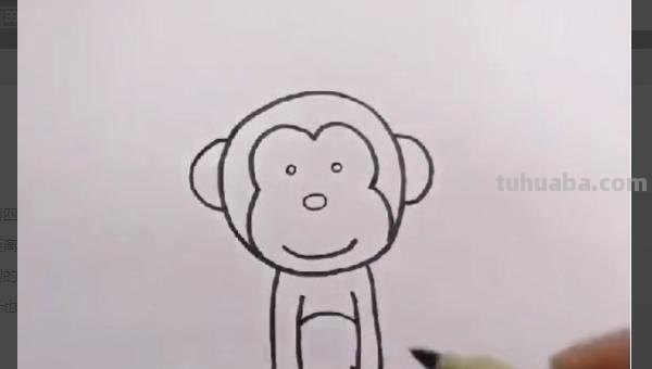 猴怎么画简笔画图片（猴怎么画简笔画图片大全）