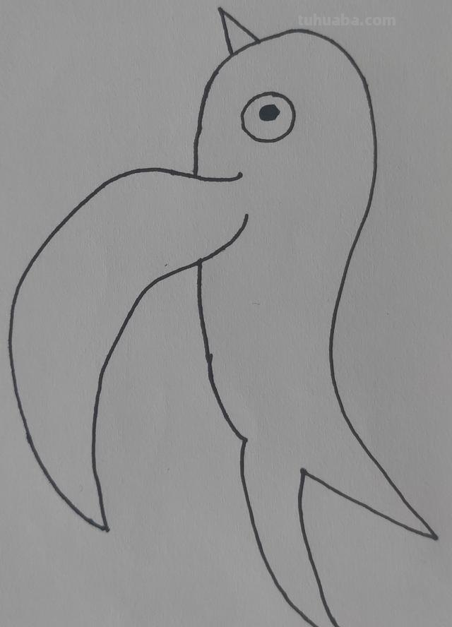 怎么画燕子简笔画图片（怎么画燕子简笔画图片大全）