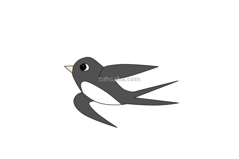 怎么画燕子简笔画图片（怎么画燕子简笔画图片大全）