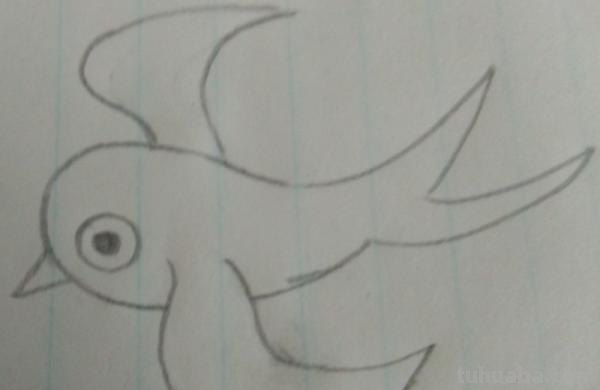 怎么画燕子简笔画图片（怎么画燕子简笔画图片大全）