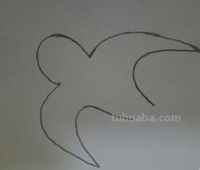 怎么画燕子简笔画图片（怎么画燕子简笔画图片大全）