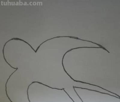 怎么画燕子简笔画图片（怎么画燕子简笔画图片大全）