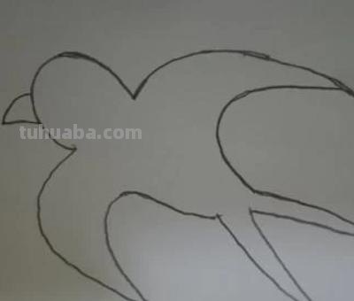 怎么画燕子简笔画图片（怎么画燕子简笔画图片大全）