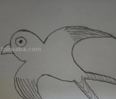 怎么画燕子简笔画图片（怎么画燕子简笔画图片大全）