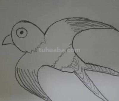 怎么画燕子简笔画图片（怎么画燕子简笔画图片大全）