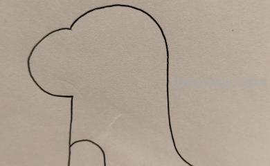 恐龙怎么画简笔画图片（恐龙怎么画简笔画图片大全）