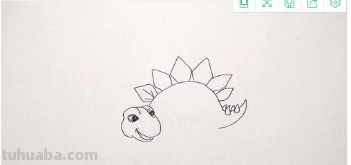 恐龙怎么画简笔画图片（恐龙怎么画简笔画图片大全）