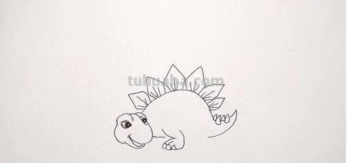 恐龙怎么画简笔画图片（恐龙怎么画简笔画图片大全）