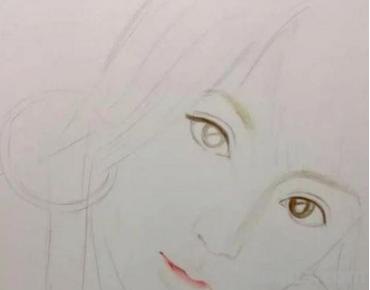 画廊的彩铅画怎么画（）